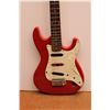 Image 2 : *Red and White Memphis Electric Guitar