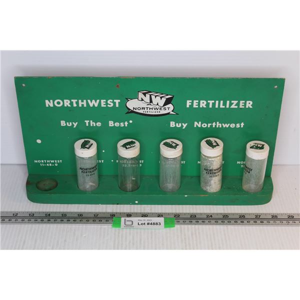 Northwest Fertilizer Display Stand