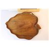 Image 2 : Glass Frame - Wooden Frame - Large Monkey Pod Wooden Tray