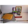 Image 1 : Websters Dictionary - Painting - Assorted Envelopes - Double Hole Punch - File Holders - Office Case