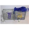 Image 4 : (2) Glass Block Christmas Lights
