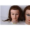 Image 2 : (2) Model Hair Dresser Rubber Heads