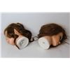 Image 4 : (2) Model Hair Dresser Rubber Heads
