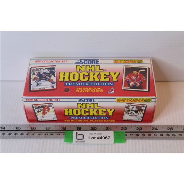 1990 Collector Set NHL Hockey Premier Edition - 445 Bilingual Cards