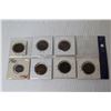 Image 2 : (7) 1 Cent Coins (1913 - 14 - 16 - 17 - 18 - 19 - 20)