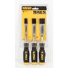 Image 1 : 3 PC DEWALT WOOD CHISEL SET 