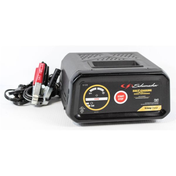 SCHUMACHER 10 AMP 12V BATTERY CHARGER