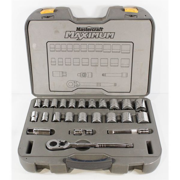 MASTERCRAFT MAXIMUM 1/2  SOCKET SET