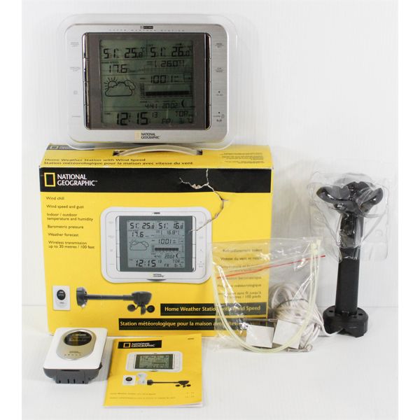 NATIONAL GEOGRAPHIC HOME WEATHER STATION