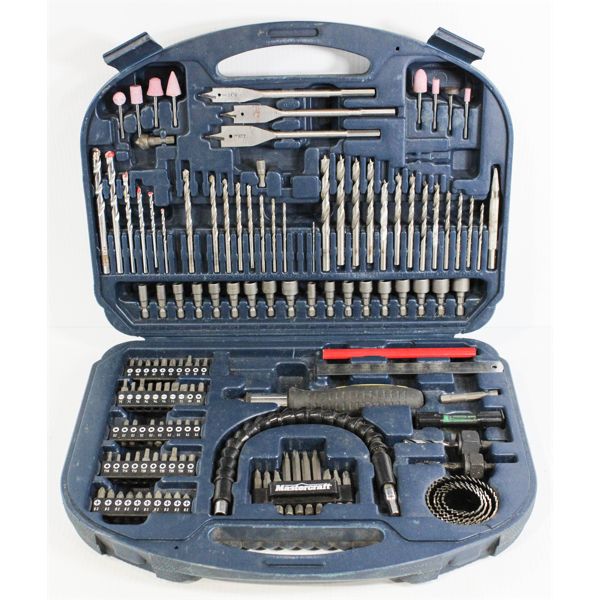 128PC MASTERCRAFT SCREWDRIVER AND BIT SET