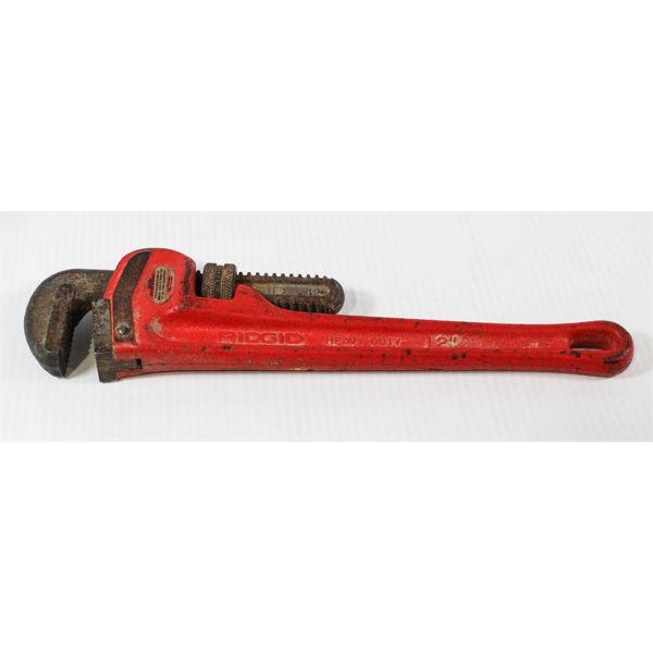 RIDGID 12" HEAVY DUTY PIPE WRENCH