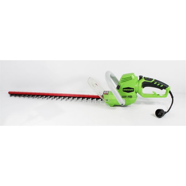 GREENWORKS 22122 ELECTRIC HEDGE TRIMMER