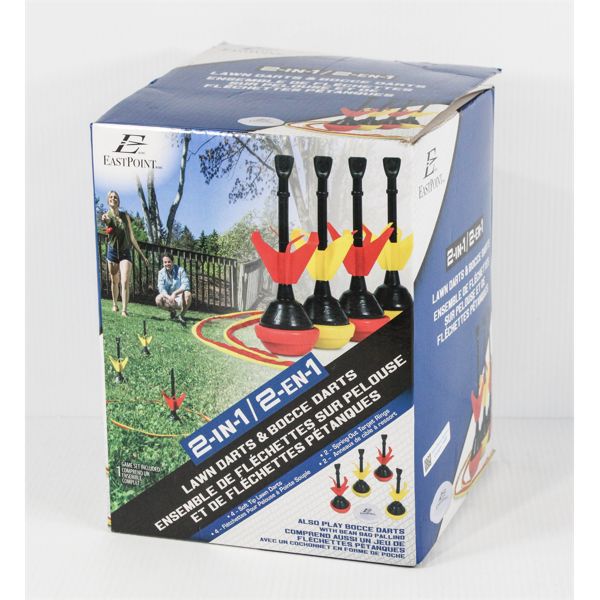 EASTPOINT 2-IN-1 LAWN / BOCCE DARTS