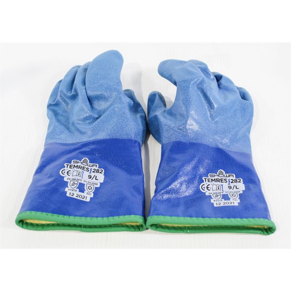 SHOWA TEMRES 282 CHEMICAL RESISTANT L WORK GLOVES