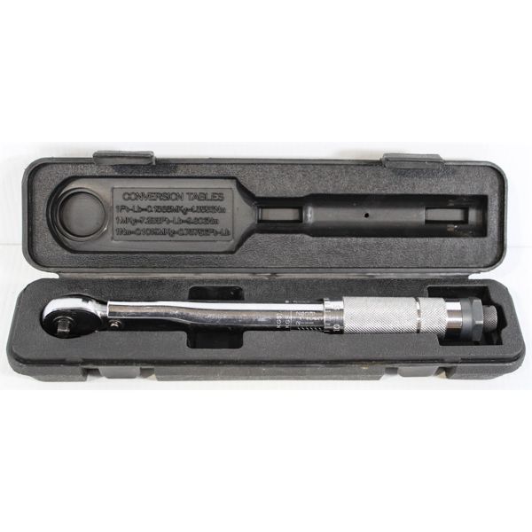 1/4" T0RQUE WRENCH W/ CASE