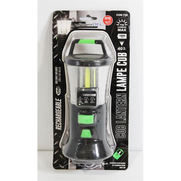 COB LANTERN COB-700 RECHARGEABLE NIB