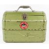Image 1 : SIMONSEN BAKED ENAMEL TACKLE BOX W/ CONTENTS