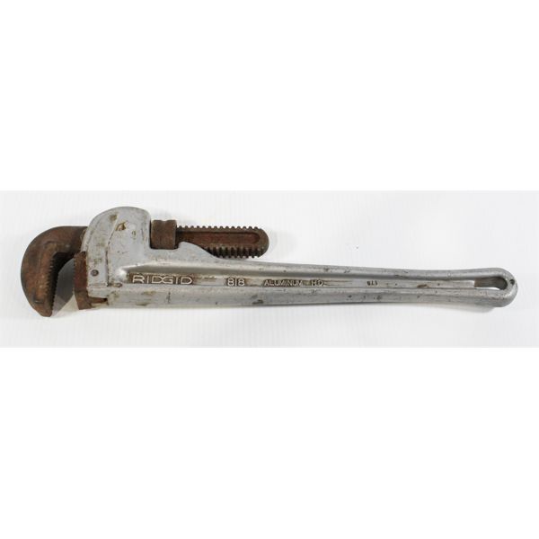 18  RIDGID ALUMINUM 8/8 PIPE WRENCH