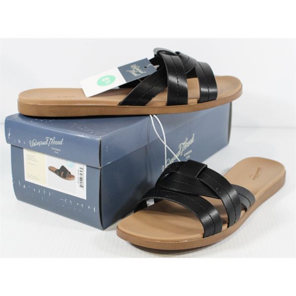 WOMEN'S UNIVERSAL THREAD KENZIE SANDALS - SIZE 8.5