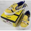 Image 1 : KIDS MINION SLIP ON SHOES - SIZE 13