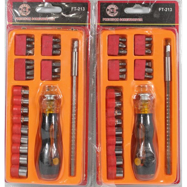 2 PRECISION SCREWDRIVER SETS