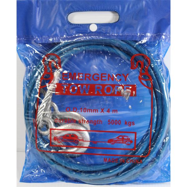 4M EMERGENCY TOW ROPE - 5000 KG 