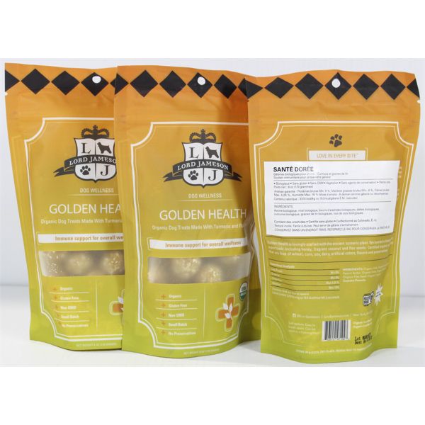 3 LORD JAMESON ORGANIC DOG TREATS - GOLDEN HEALTH