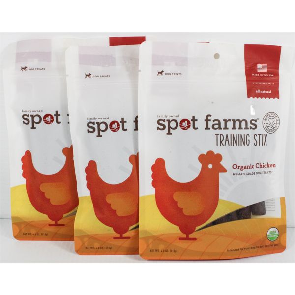 3 SPOT FARMS TRAINING STIX DOG TREATS