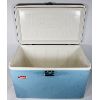 Image 2 : VINTAGE COLEMAN 70'S BLUE METAL ICE CHEST / COOLER