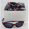 Image 1 : 12 PAIRS DESIGNER SUNGLASSES - BLUE/RED, UV400