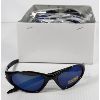 Image 1 : 12 PAIRS DESIGNER SUNGLASSES - BLACK/BLUE UV400