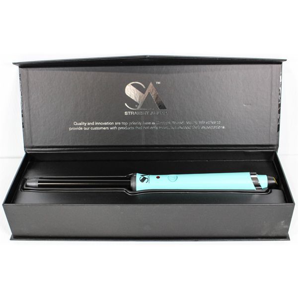 STRAIGHT AHEAD BLUE 3/4  PRO HAIR STYLING WAND