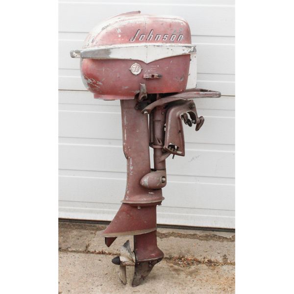 VINT. JOHNSON SEA HORSE 7 1/2HP OUTBOARD MOTOR