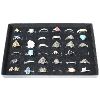 Image 1 : STORE DISPLAY OF ASST RINGS - VARIOUS SIZES