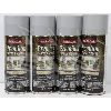 Image 1 : 4 PREMIUM SPRAY ENAMEL - INDOOR/OUTDOOR - GREY