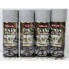 Image 1 : 4 PREMIUM SPRAY ENAMEL - INDOOR/OUTDOOR - GREY