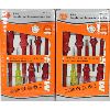 Image 1 : 2 INSULATED SCREWDRIVER SETS - 6 PCE EA