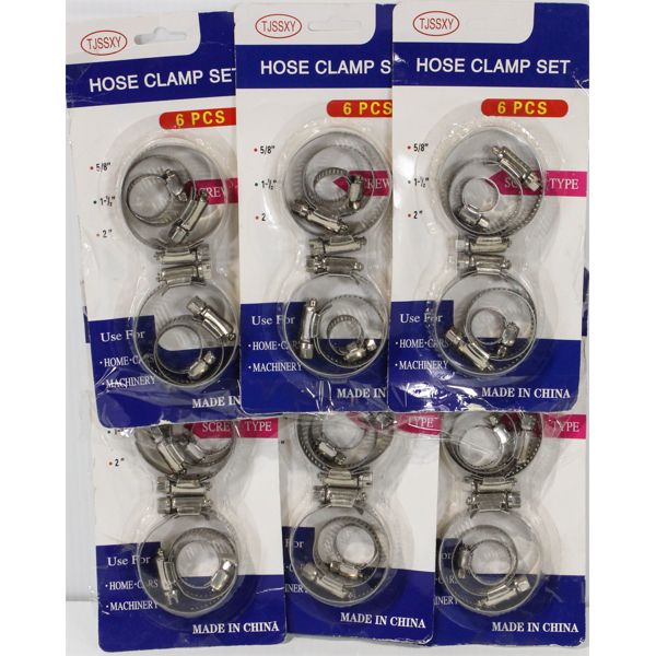 36 HOSE CLAMPS