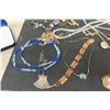 Image 4 : Jewelry ; Sterling Silver Necklace, Brooches, Cuff Links, Various 