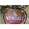 Image 2 : Double Sided Kendall Motor Oils Sidewalk/ Curbside Metal Sign 