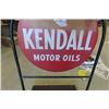 Image 3 : Double Sided Kendall Motor Oils Sidewalk/ Curbside Metal Sign 