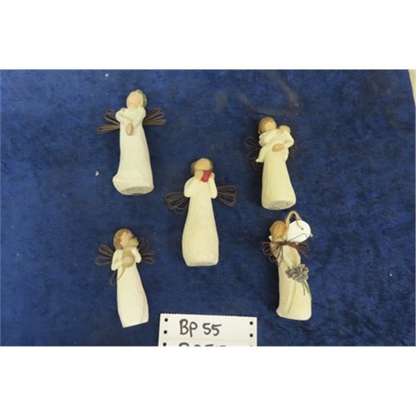 Lot of 5 Willow Tree Angels