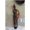 Image 2 : 2 African Tribal Status 12" Tall + 2 Carved African Bowls 12" Long