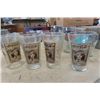 Image 3 : Coca- Cola Glasses , 6 Full Athens 2004 Coca-Cola Bottles, 6 Empty 8oz 