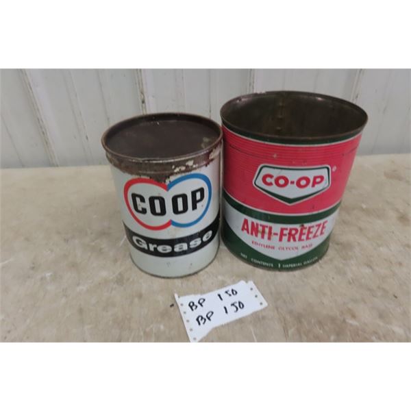 Coop Antifeeeze 1 Gal + Grease Pail 5 lb