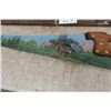 Image 3 : Art Painting on Saw, Wooden Duck - from Wind Vane? Ammo Casings