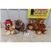 Image 1 : 4 New Gund Boyd Plus Bears