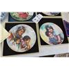 Image 2 : 8 Plates - 4 Collectible with Boxes + Certificates & 8 Royal Doulton 