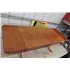 Image 2 : Teak Drop Leaf Coffee Table 17" x 18" x 34"  plus 17" Of Extension