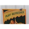 Image 2 : 1948 Coca-Cola Cardboard Sign 22" x 38"